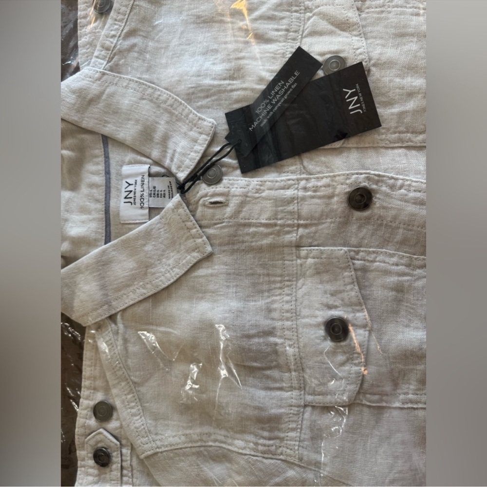 🎉LAST PIECE🎉JONES NewYork Linen Jean
Jacket (RESTOCKED) - Picture 7 of 9
